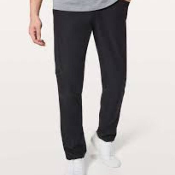 Lululemon Athletica ABC Pant Classic Black Chinos Slim Fit Size 32 - Picture 1 of 9